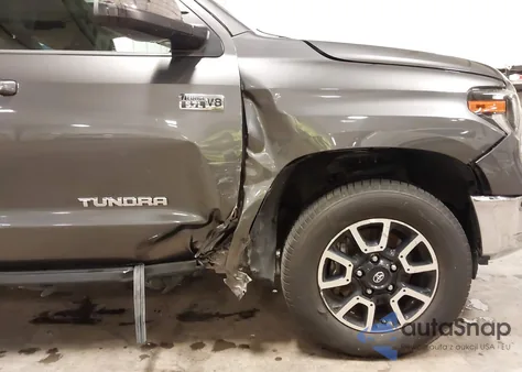 2021 Toyota Tundra Limited из США, поврежденный, VIN 5TFHY5F11MX988122